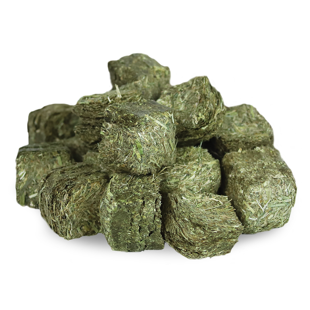 Lucerne and Oaten Hay Cubes - 2KG - Small Animal